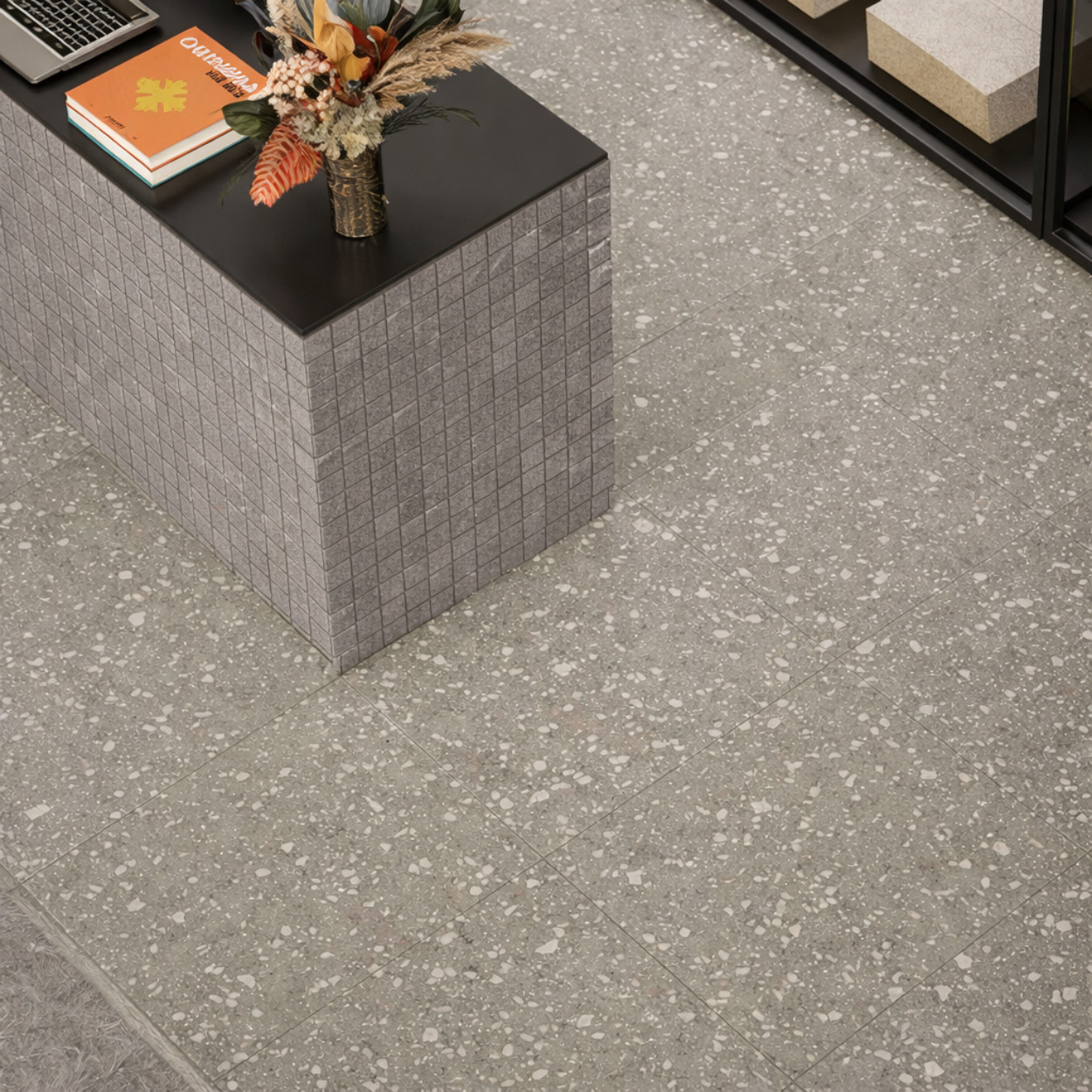 Atlas Concorde Solution Duolith Terrazzo Vloertegel 60x60 cm
